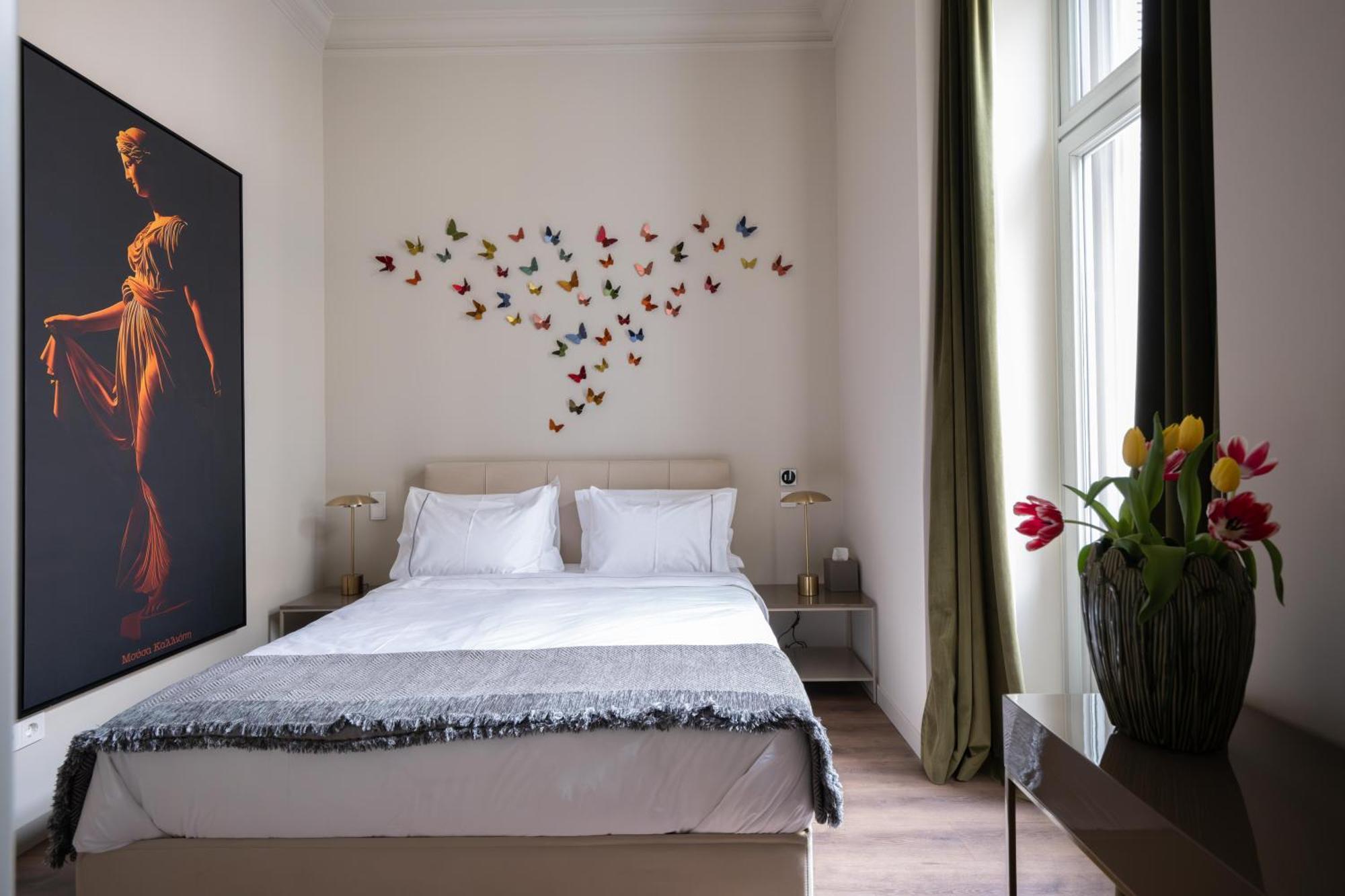 Nine Athens Hotel Bagian luar foto