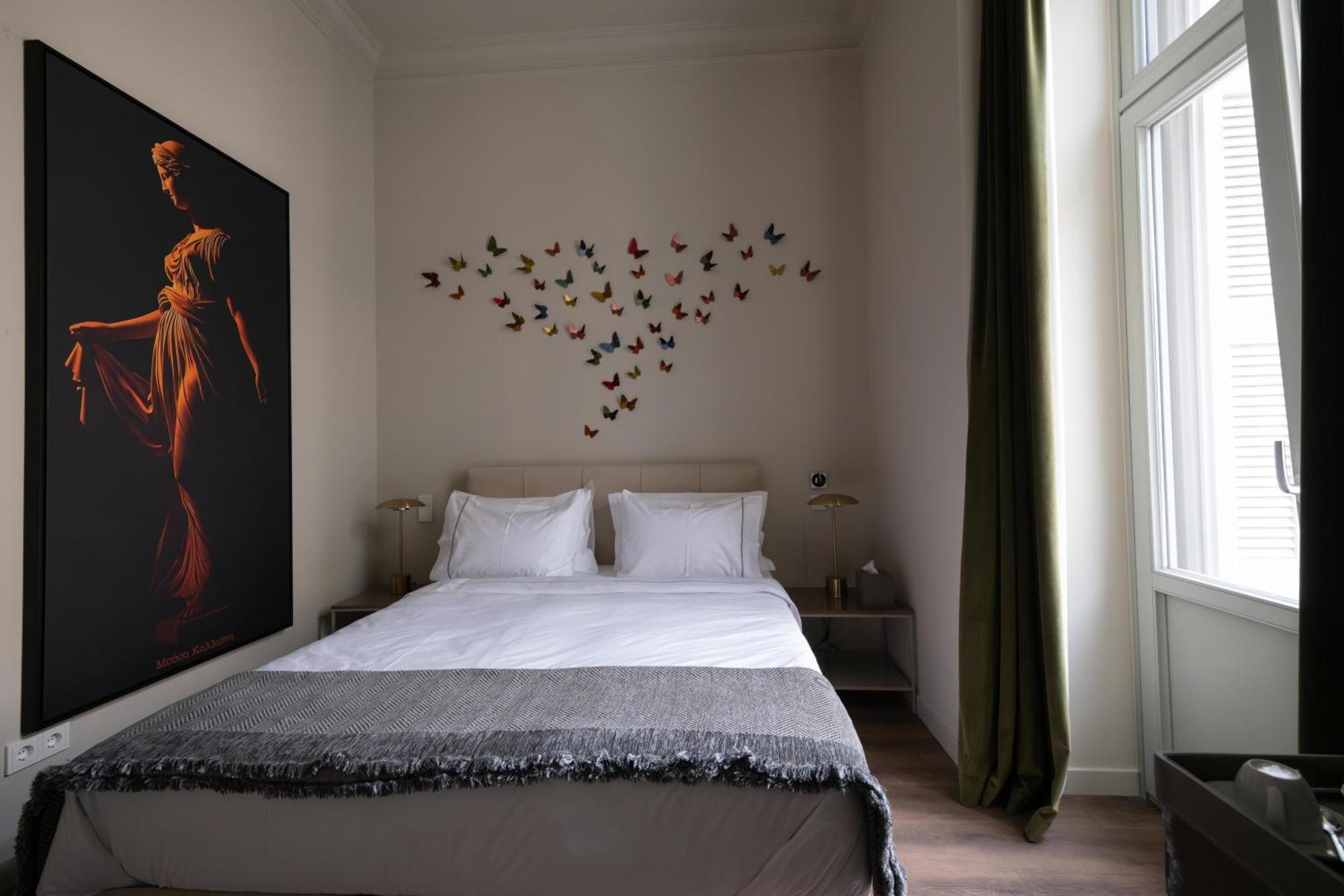 Nine Athens Hotel Bagian luar foto