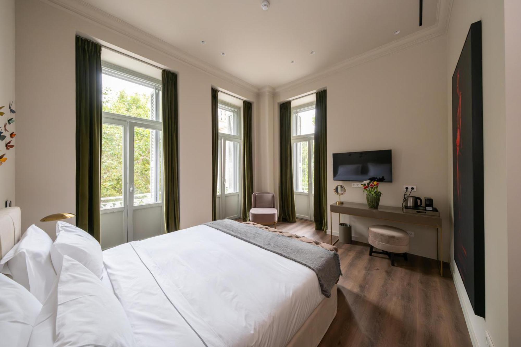 Nine Athens Hotel Bagian luar foto