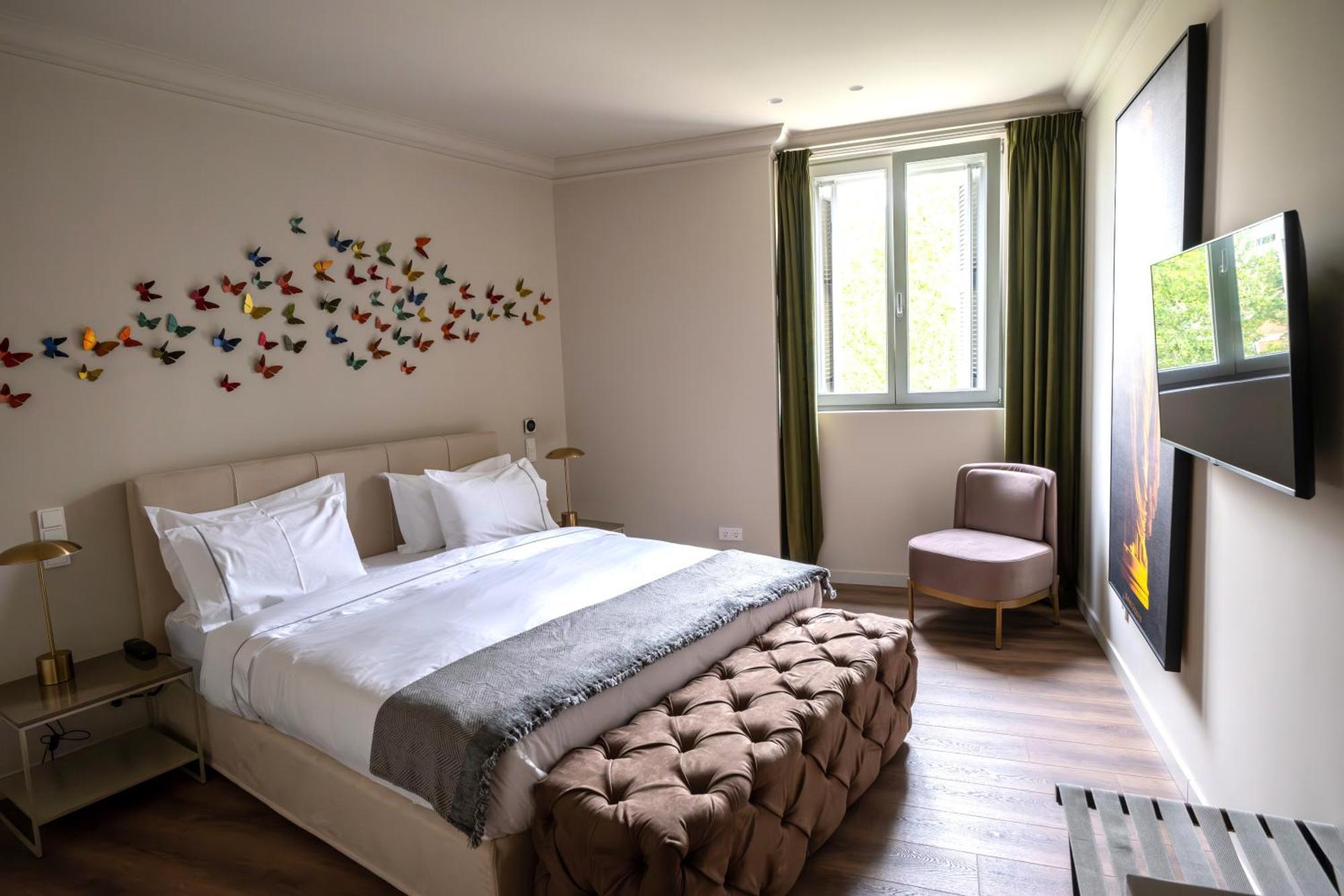 Nine Athens Hotel Bagian luar foto