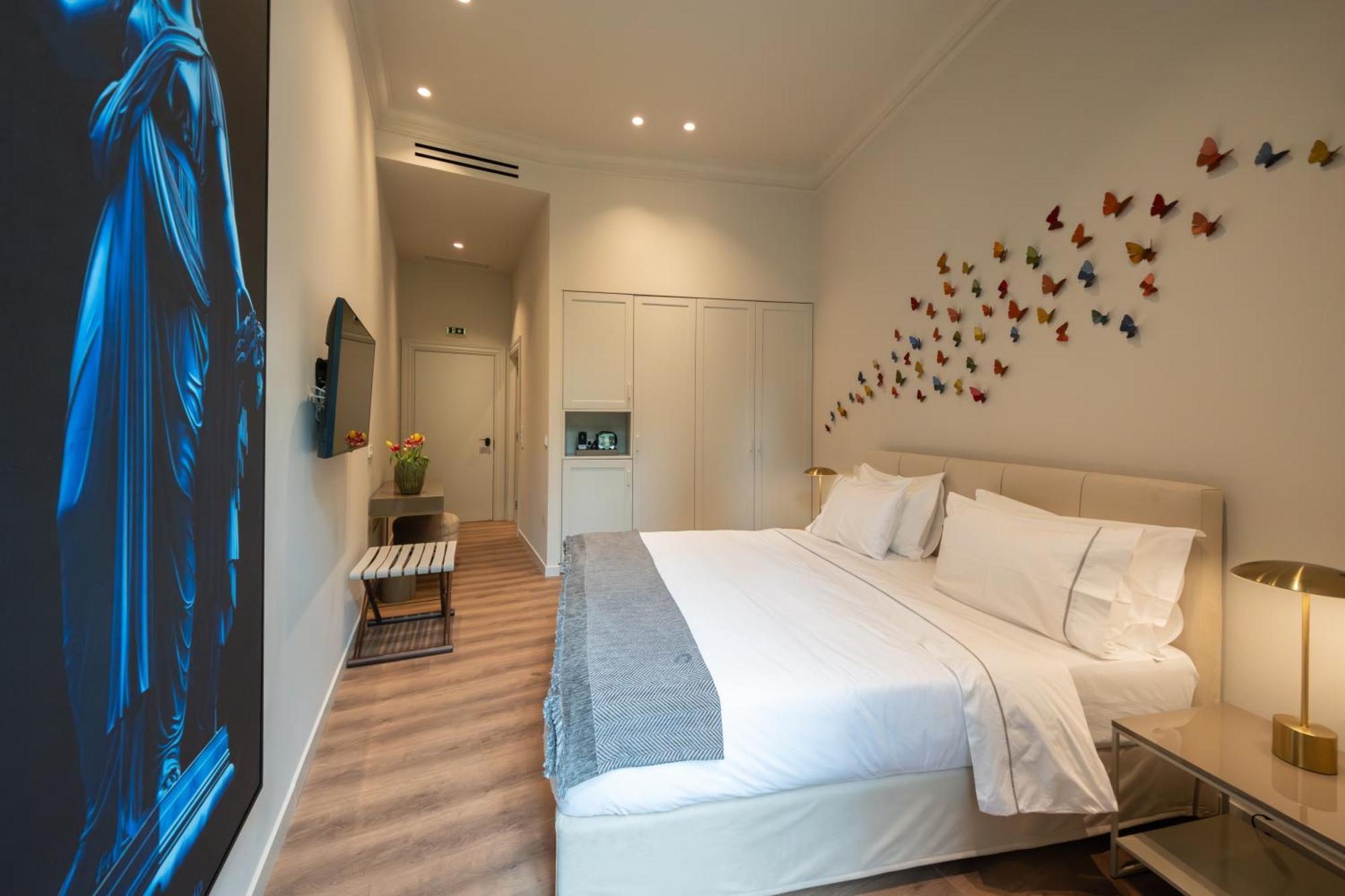 Nine Athens Hotel Bagian luar foto